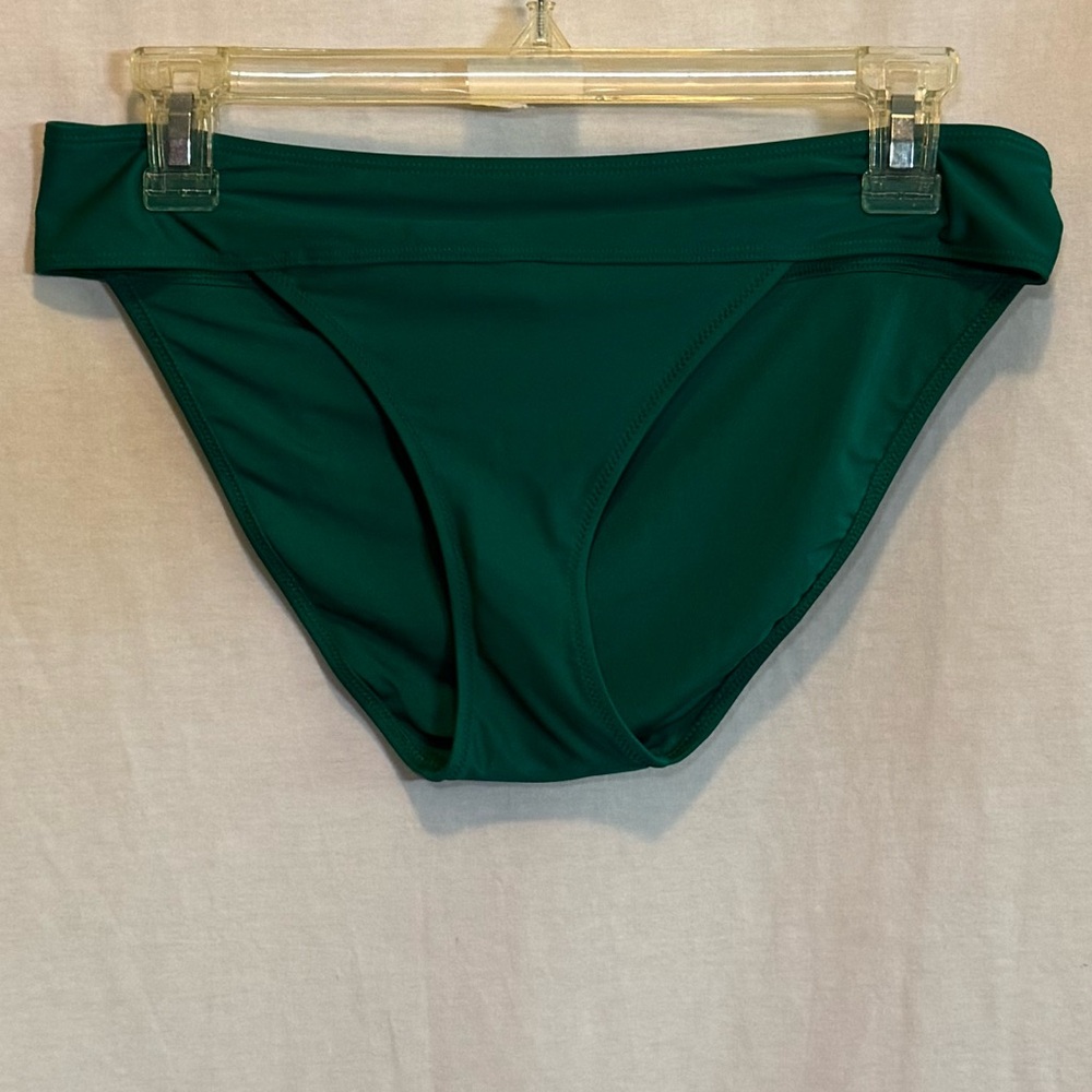 AA-460 Aerie NWT‎ Green Summer Swim Bikini Bottoms Size L